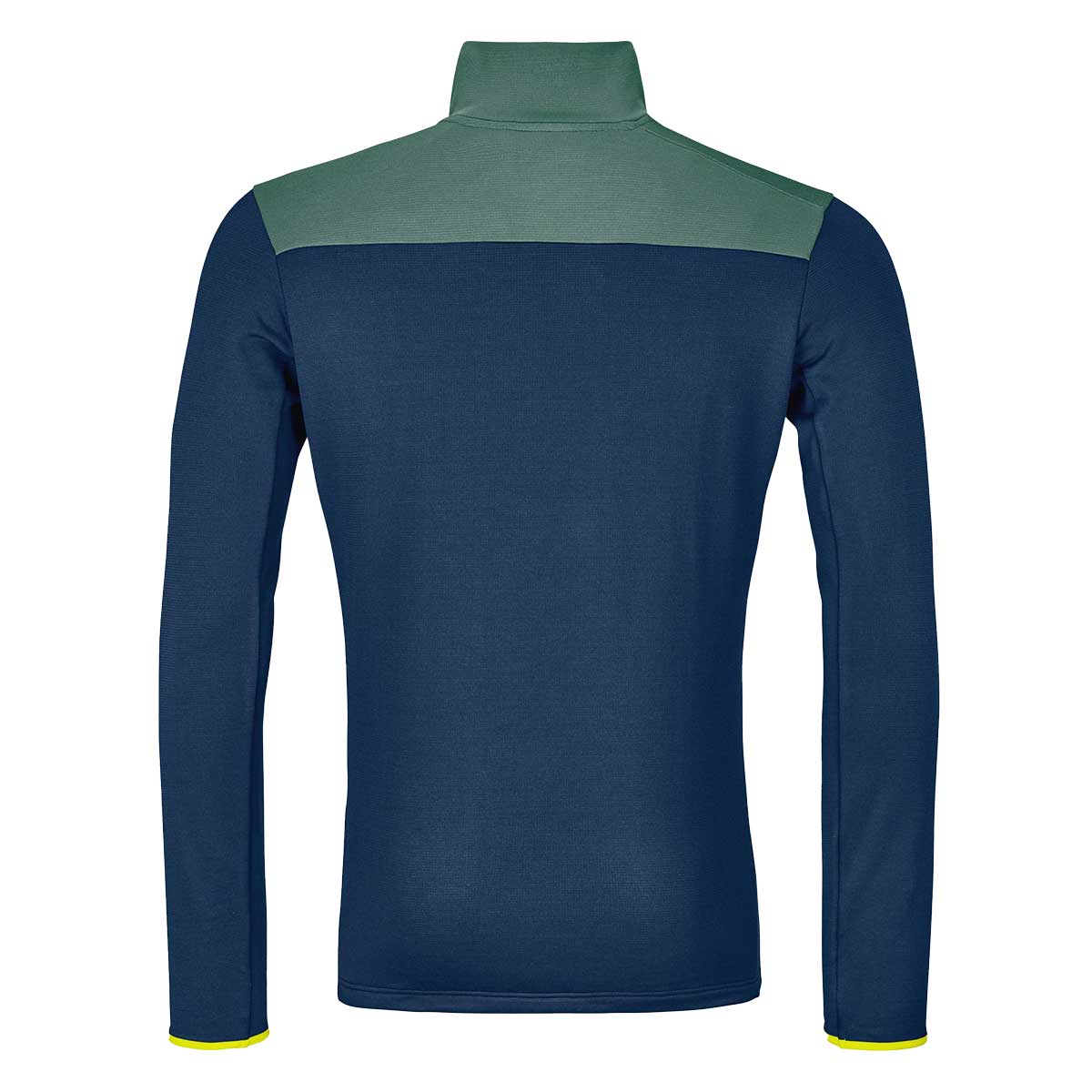 Ortovox Fleece Light Zip Neck Men's in Deep Ocean